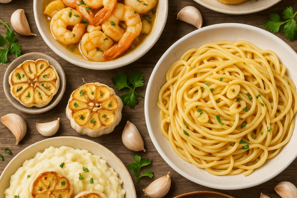 🧄 Die 10 leckersten Gerichte mit Knoblauch – Für Genießer und Küchenliebhaber
