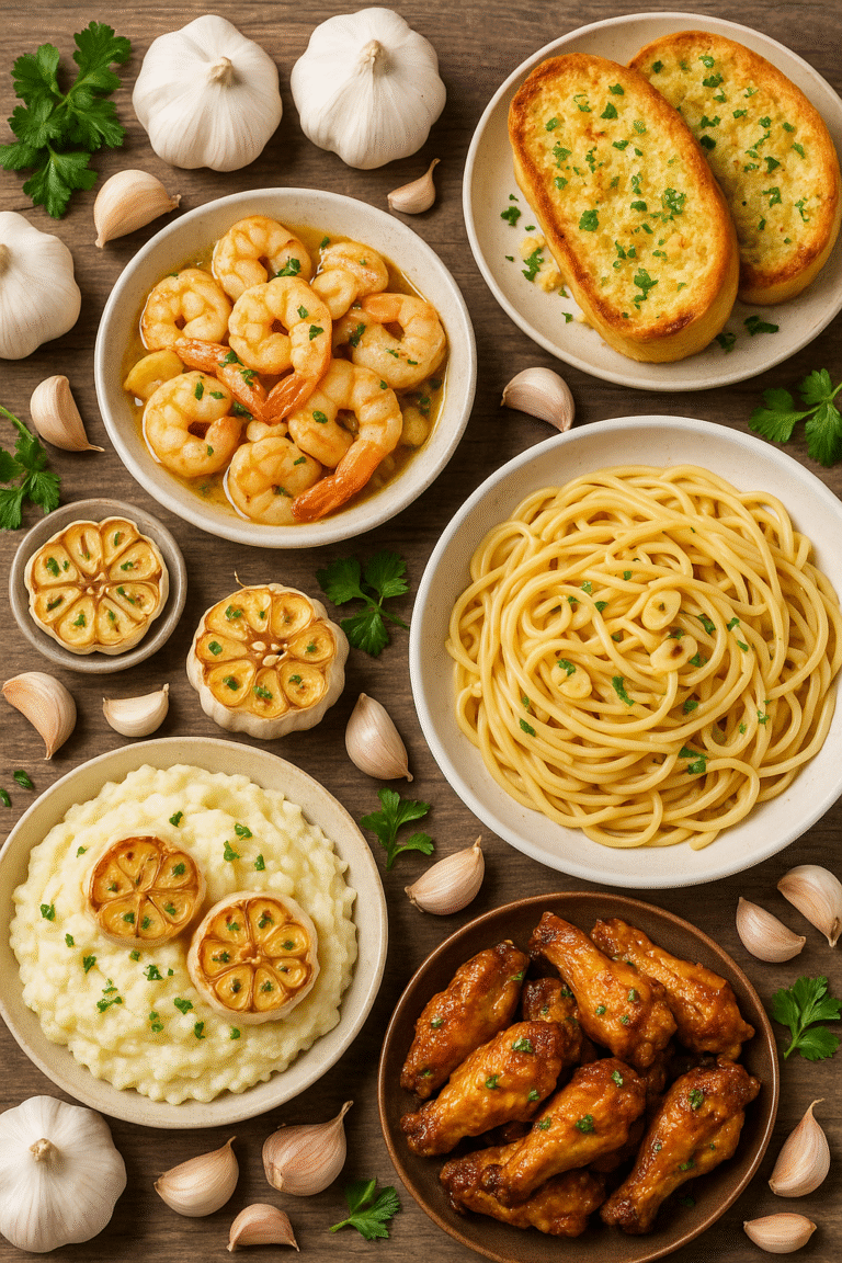 🧄 Die 10 leckersten Gerichte mit Knoblauch – Für Genießer und Küchenliebhaber